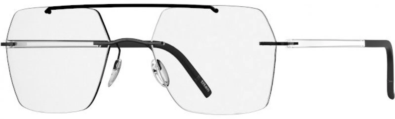 Silhouette The Wave Chassis Rimless 5567 Eyeglasses - view 106